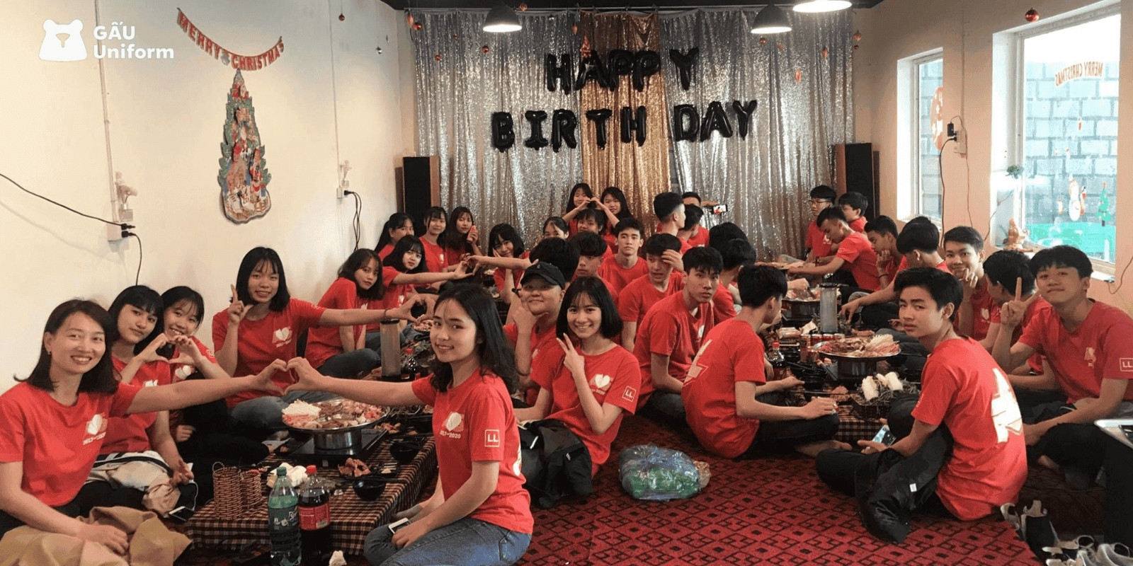 Áo lớp nâng cao tinh thần đoàn kết