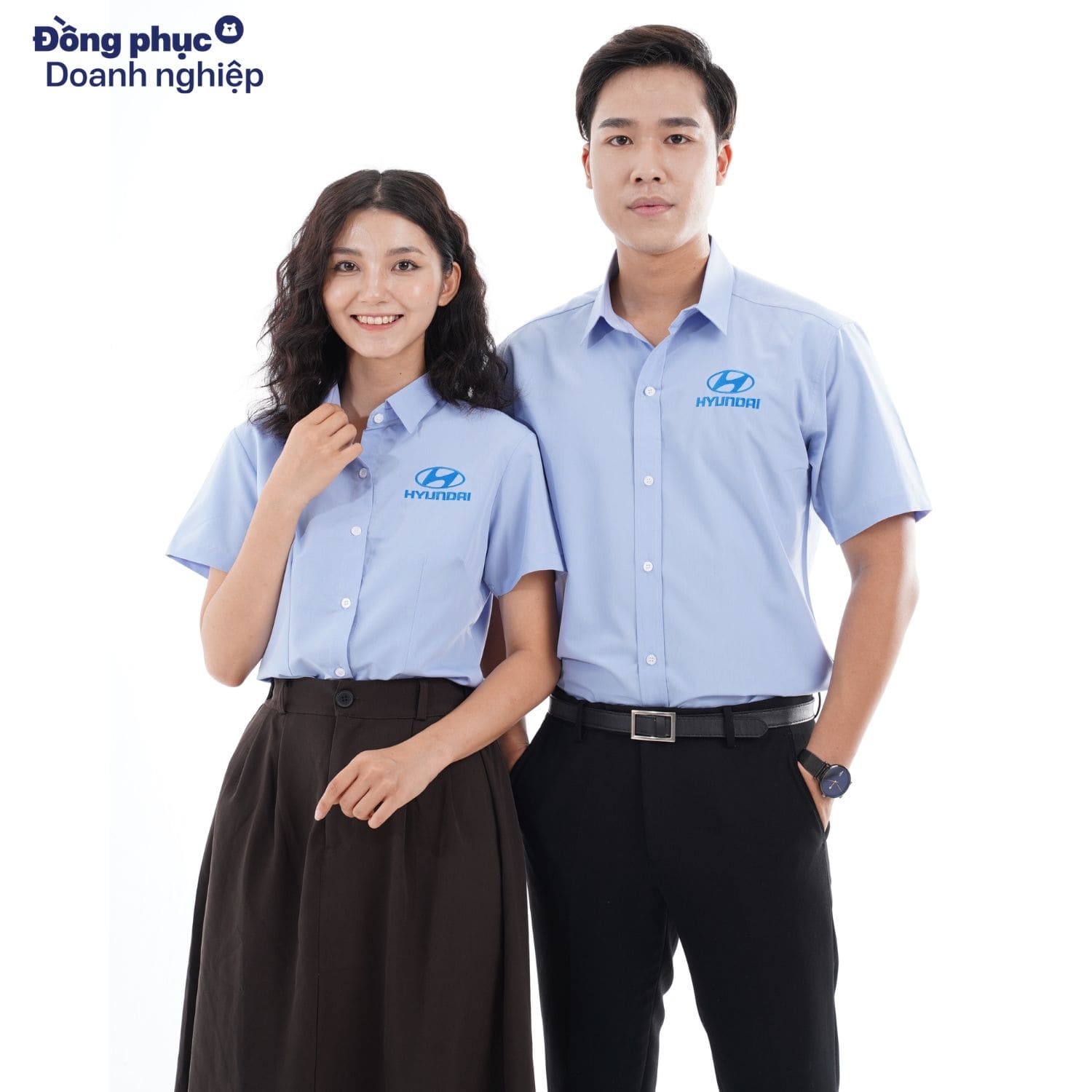 Áo sơ mi màu xanh dương Áo sơ mi màu xanh dương