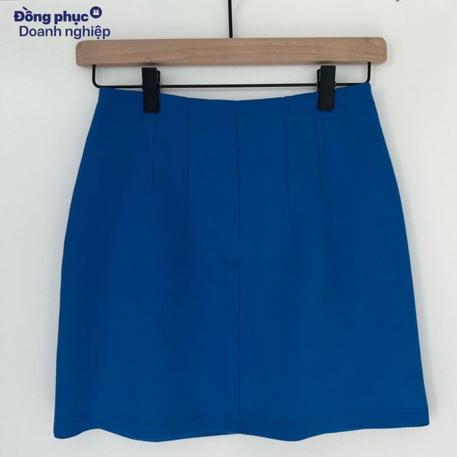 Chân váy màu xanh dương Chân váy màu xanh dương