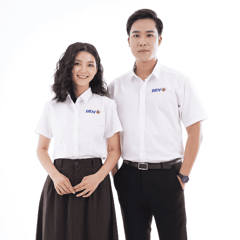 áo sơ mi đồng phục công ty BIVD áo sơ mi đồng phục công ty BIVD