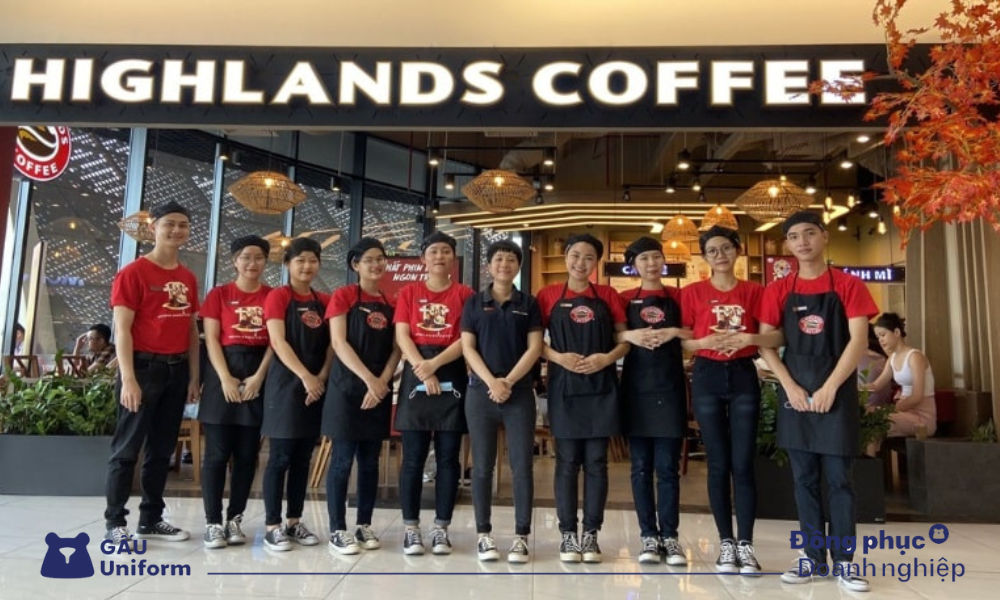 Đồng phục Highlands – Từ quy định, thiết kế đến mẫu mới nhất 2025