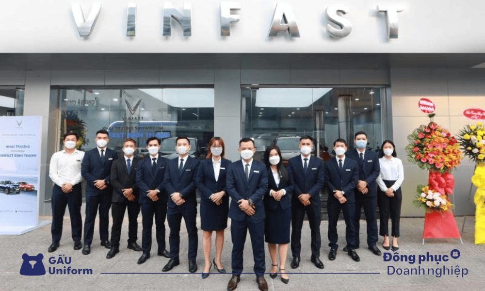 5 mẫu đồng phục VinFast chuyên nghiệp, phổ biến hiện nay