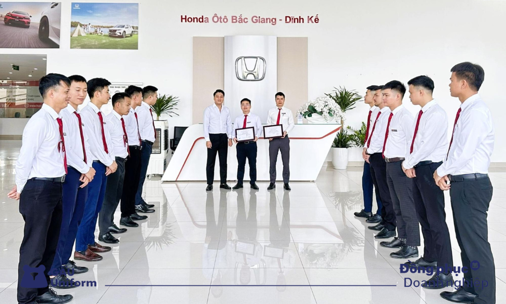 7 mẫu đồng phục Honda đẹp, phổ biến nhất kèm bảng giá chi tiết