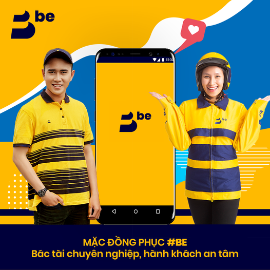 Tài xế Be bắt buộc phải mặc đồng phục be đúng quy định Tài xế Be bắt buộc phải mặc đồng phục be đúng quy định