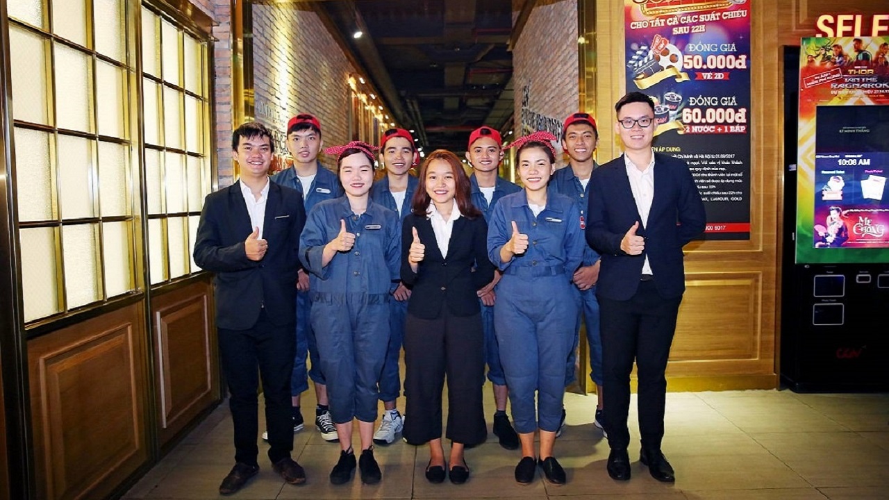 Đồng phục CGV Jumpsuit Đồng phục CGV Jumpsuit