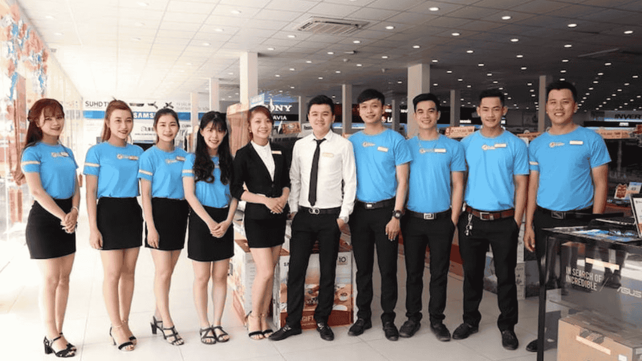 Đồng phục nữ Điện Máy Xanh cho vị trí quản lý Đồng phục nữ Điện Máy Xanh cho vị trí quản lý
