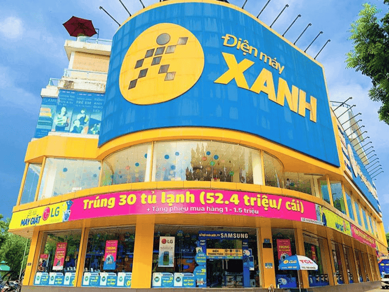 Cửa hàng Điện Máy Xanh - áo điện máy xanh Cửa hàng Điện Máy Xanh - áo điện máy xanh