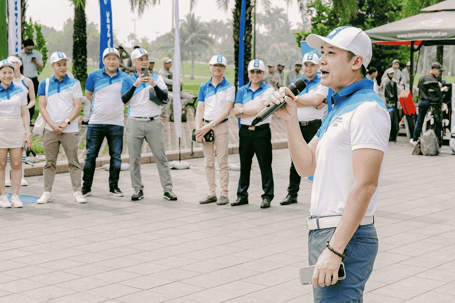 Mũ lưỡi trai đồng phục Eximbank Mũ lưỡi trai đồng phục Eximbank
