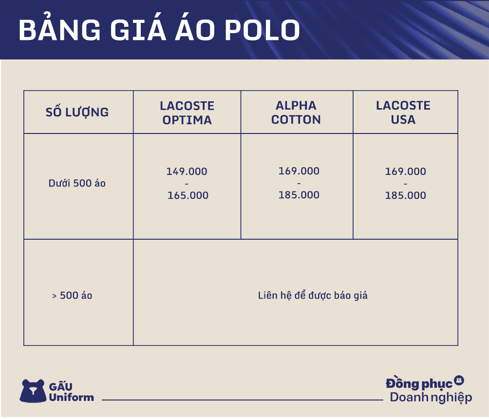 mua áo đồng phục honda tham khảo giá áo Polo tại GẤU Uniform: mua áo đồng phục honda tham khảo giá áo Polo tại GẤU Uniform