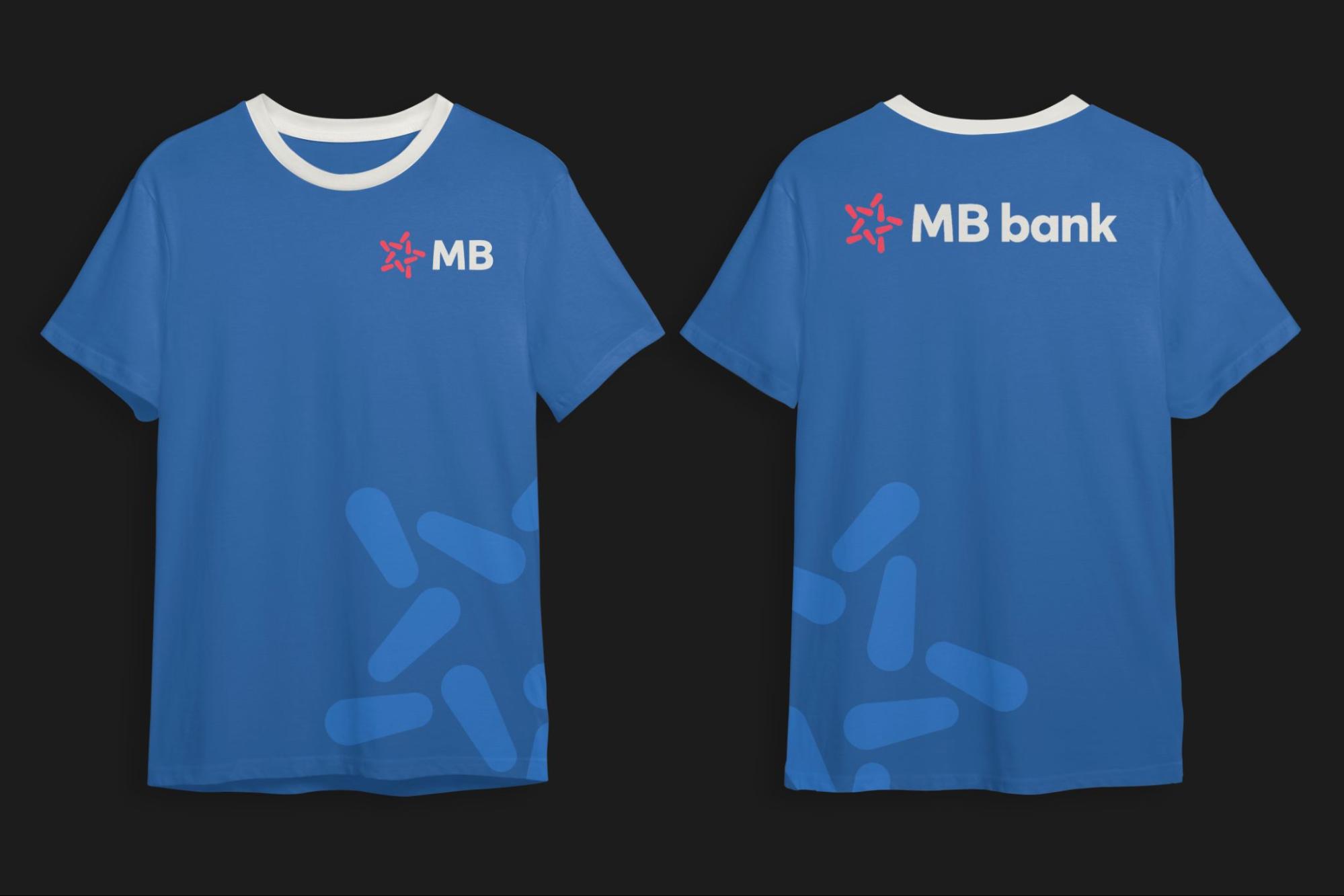 Áo thun đồng phục mbbank Áo thun đồng phục mbbank