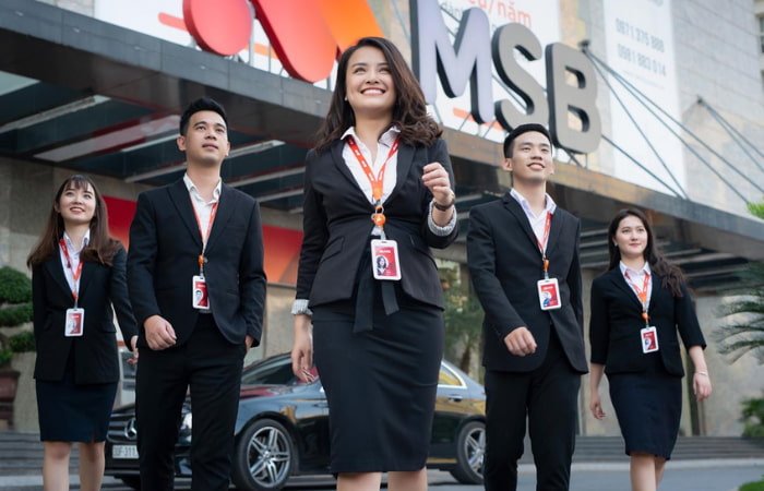 Mẫu áo vest đồng phục msb Mẫu áo vest đồng phục msb