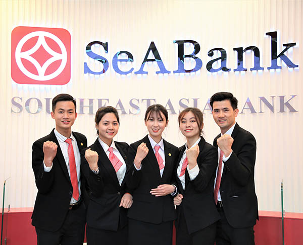 áo đồng phục ngân hàng SeA Bank