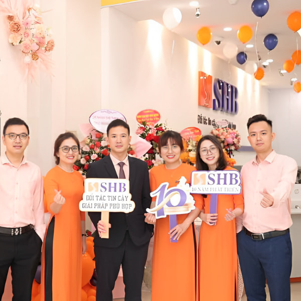 đồng phục ngân hàng SHB