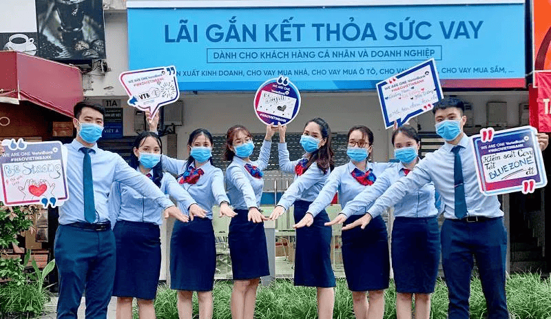 đồng phục ngân hàng nào đẹp nhất
