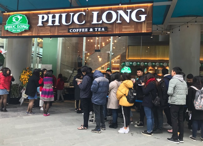 Logo đồng phục Phúc Long Coffee & Tea Logo đồng phục Phúc Long Coffee & Tea