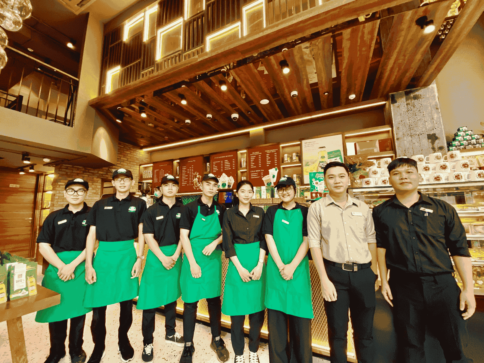 Đồng phục nhân viên Phúc Long Đồng phục nhân viên Phúc Long