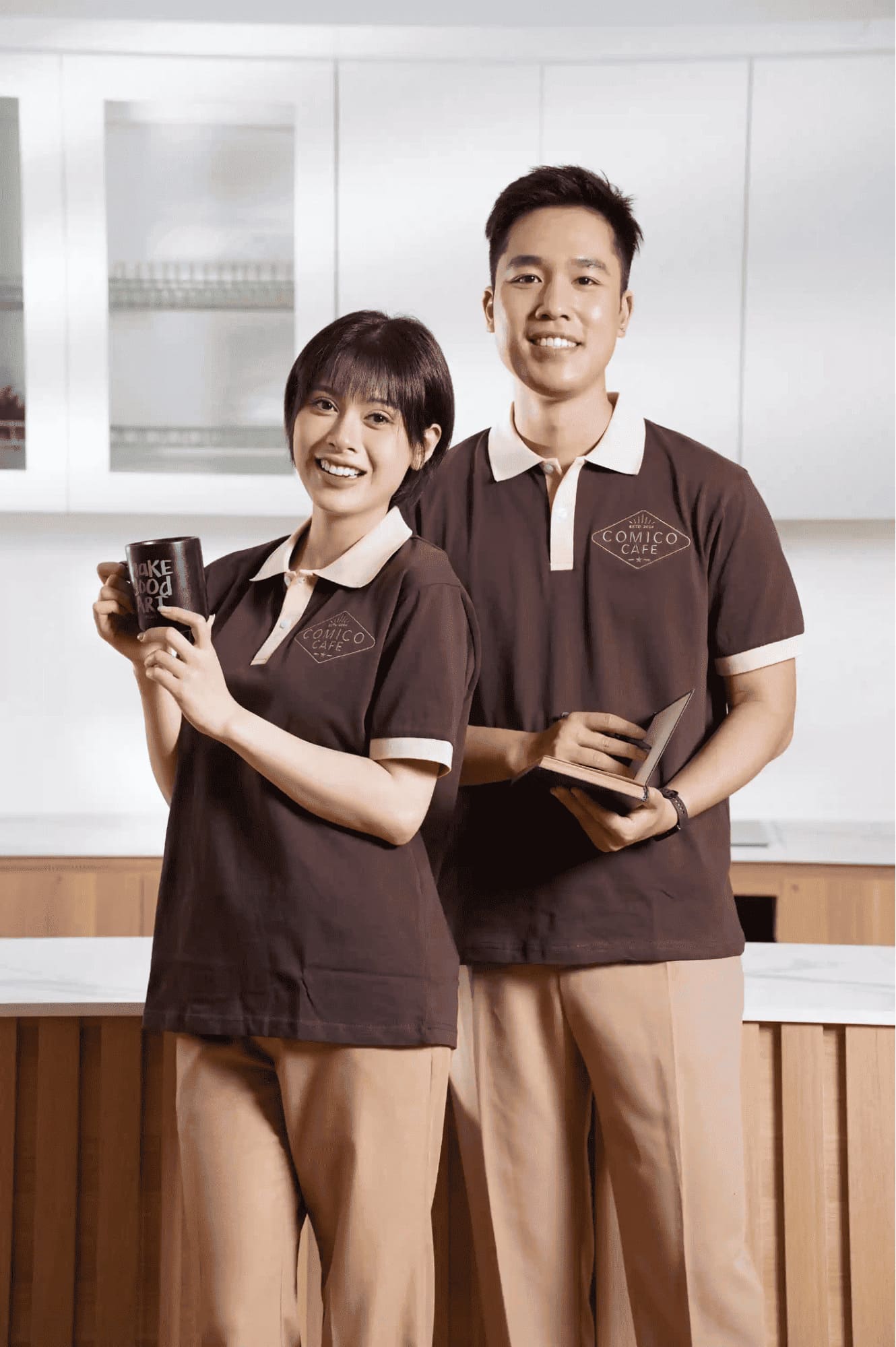 đồng phục quán cafe đẹp đồng phục quán cafe đẹp