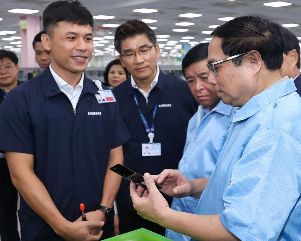 Đồng phục công nhân Samsung Đồng phục công nhân Samsung