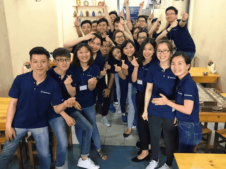 Áo thun polo đồng phục Shinhan Áo thun polo đồng phục Shinhan
