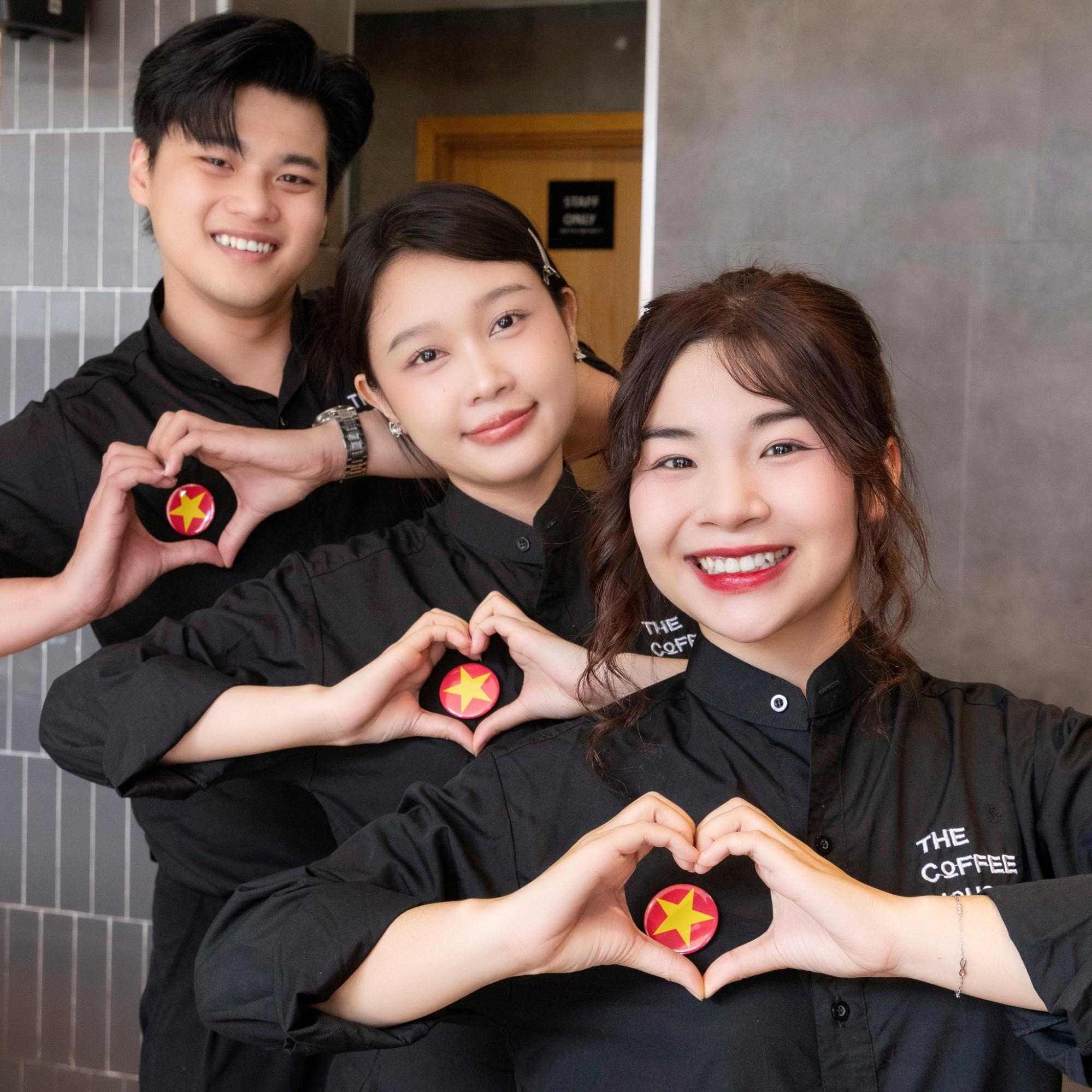 Vải kate đồng phục the coffee house Vải kate đồng phục the coffee house