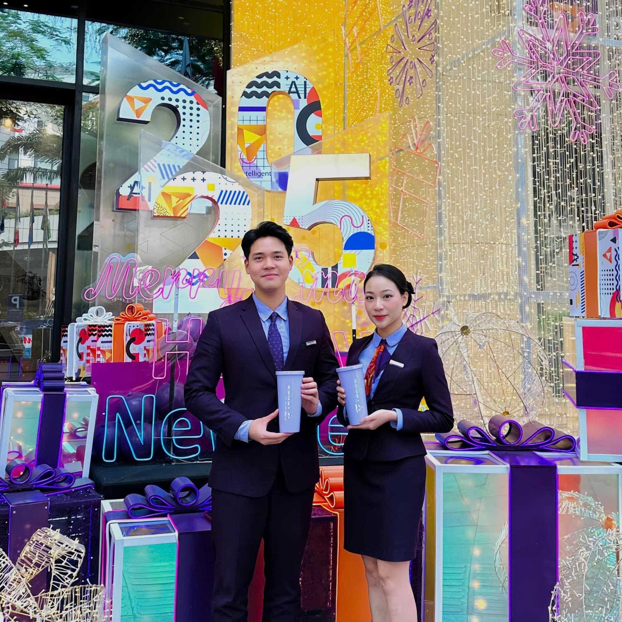 Đồng phục ngân hàng TPBank áo vest