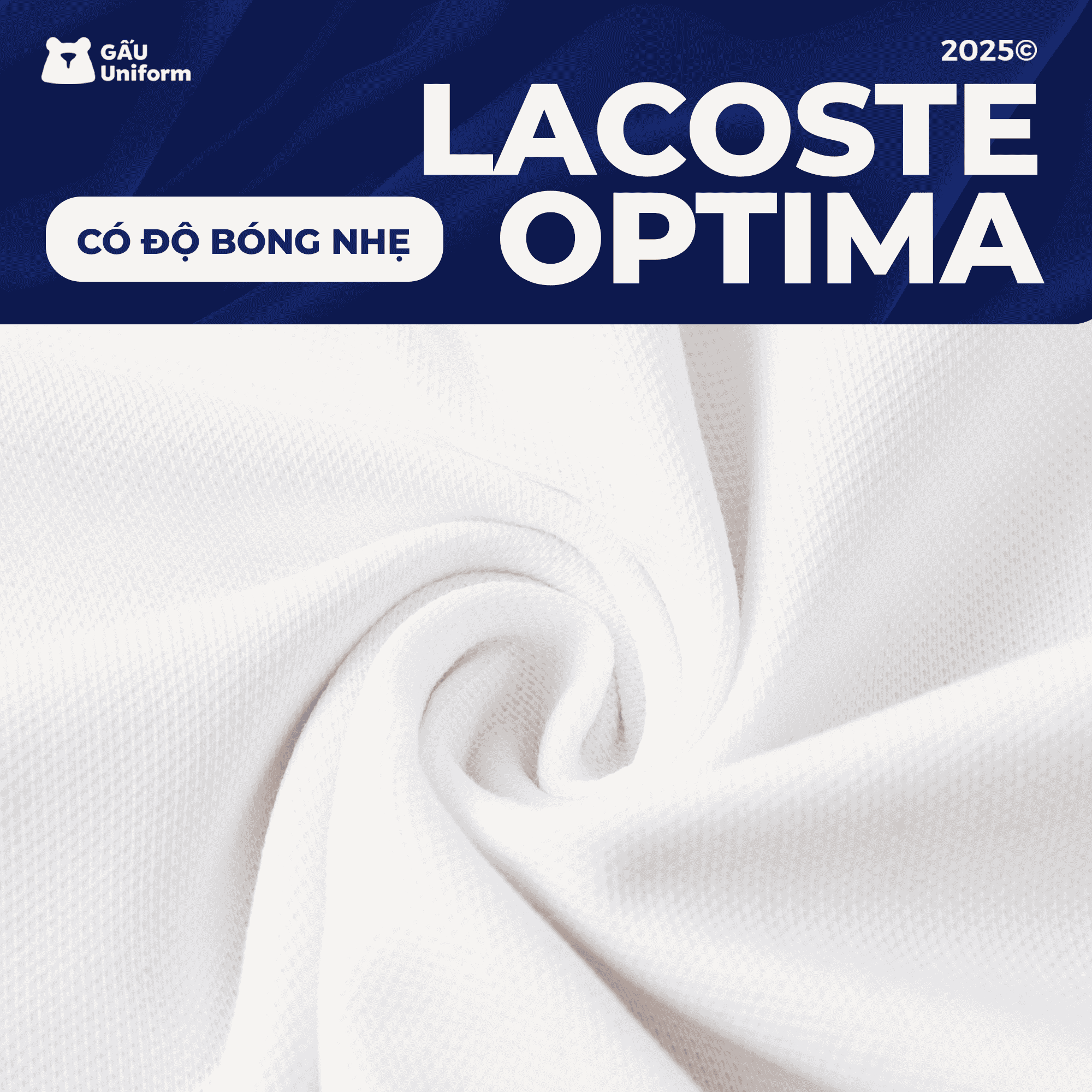 áo đồng phục vietinbank vải lacoste