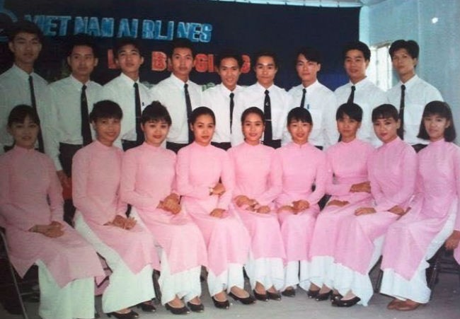 Mẫu áo dài đồng phục Vietnam Airlines Mẫu áo dài đồng phục Vietnam Airlines