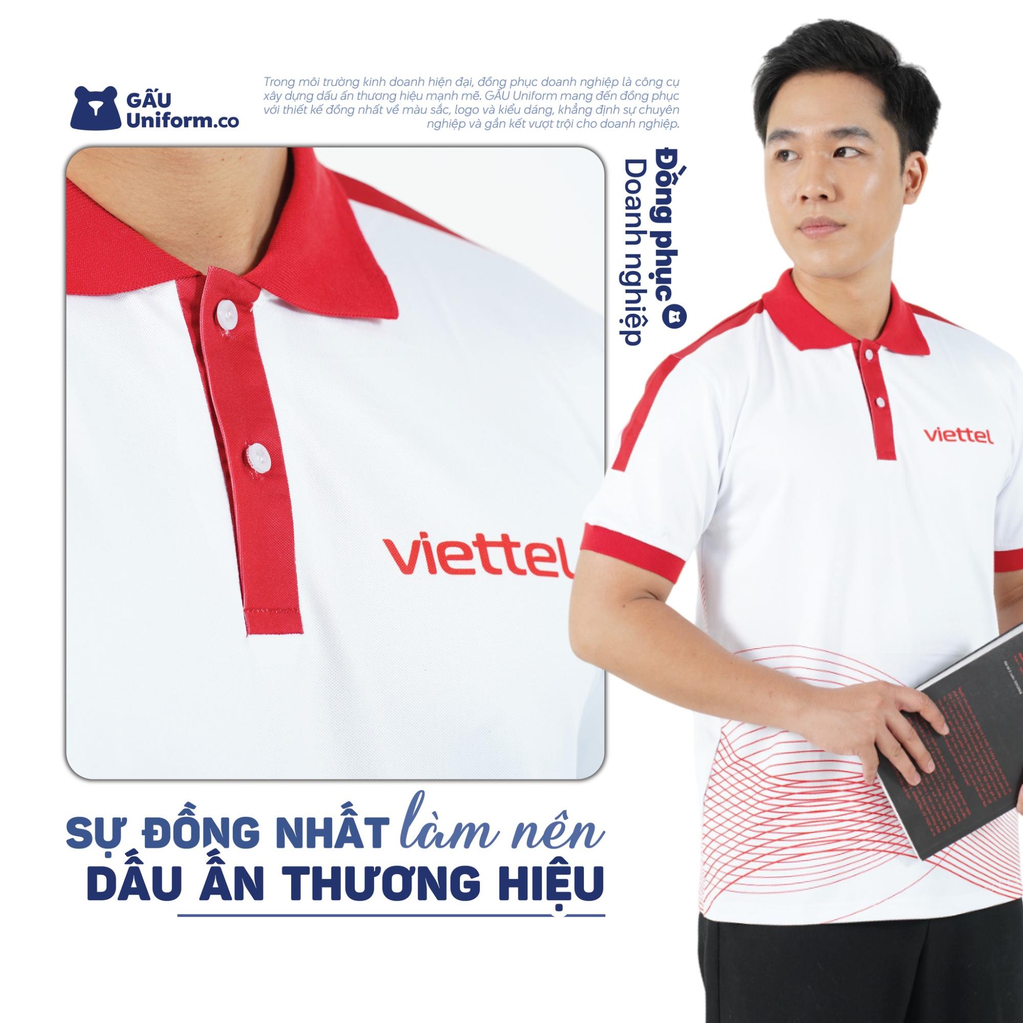 áo đồng phục viettel áo đồng phục viettel