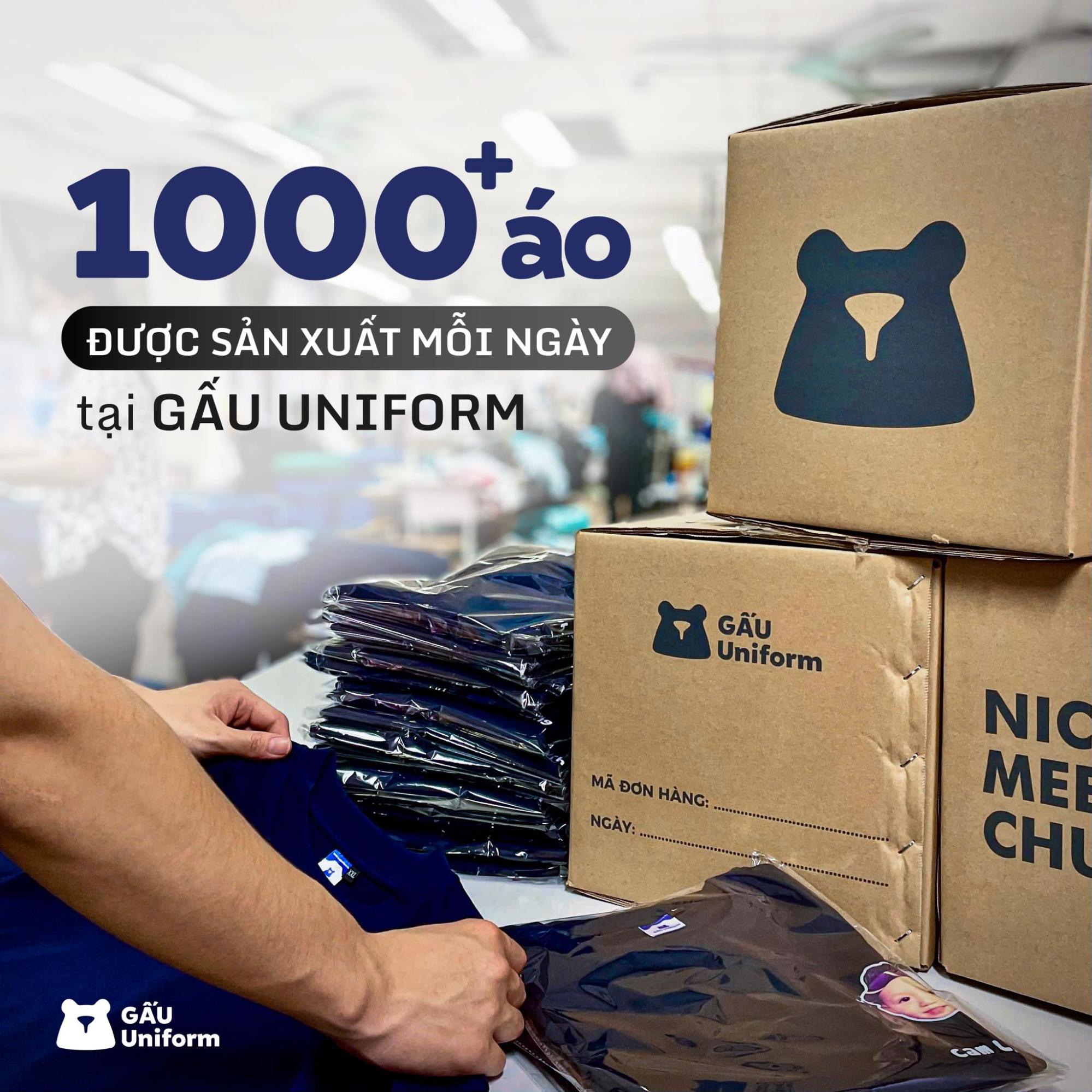 Địa chỉ may áo đồng phục doanh nghiệp chất lượng - GẤU Uniform Địa chỉ may áo đồng phục doanh nghiệp chất lượng - GẤU Uniform