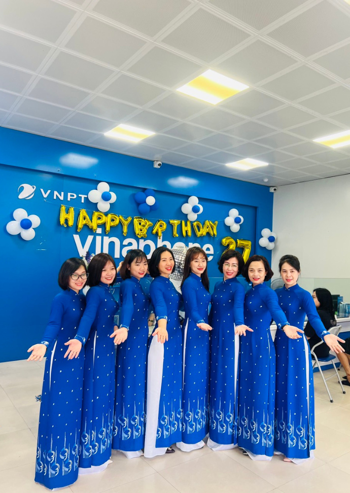 áo dài đồng phục vinaphone áo dài đồng phục vinaphone