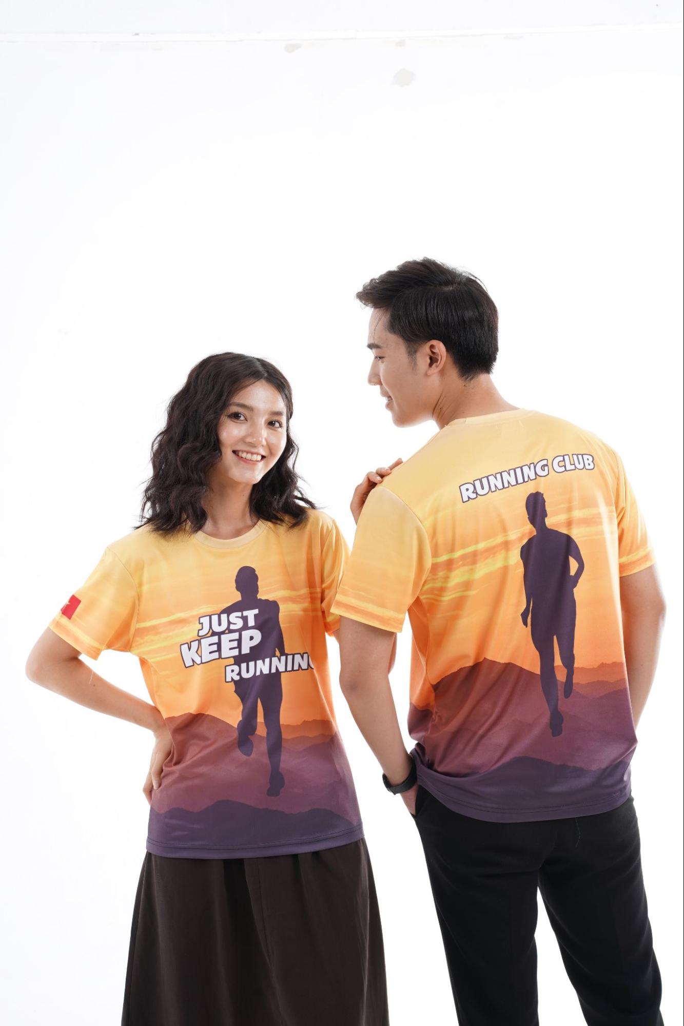 Áo thun giải chạy Just Keep Running Áo thun giải chạy Just Keep Running