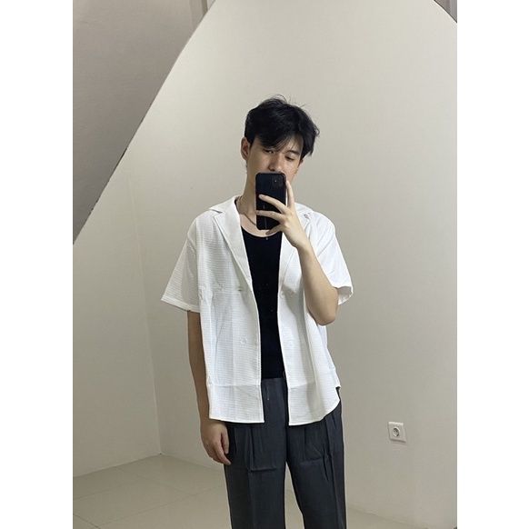 Cách phối đem lại vẻ ngoài trẻ trung, năng động phối đồ quần tây áo sơ mi trắng nam