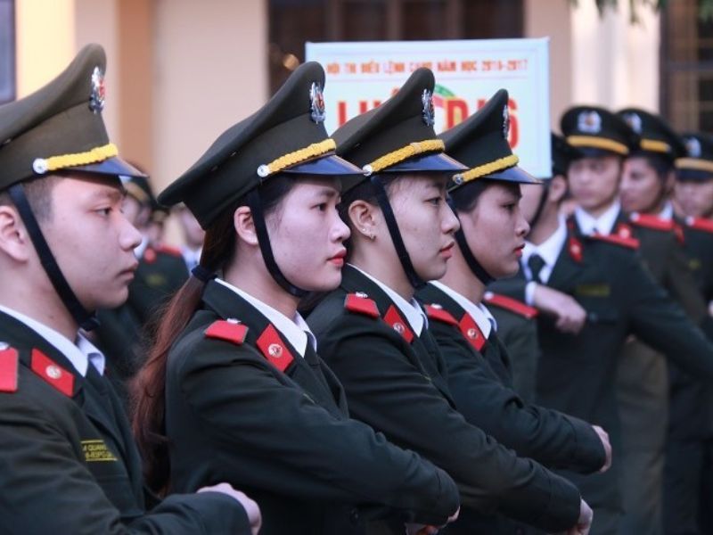 Đồng phục sinh viên Học viện An ninh Đồng phục sinh viên Học viện An ninh