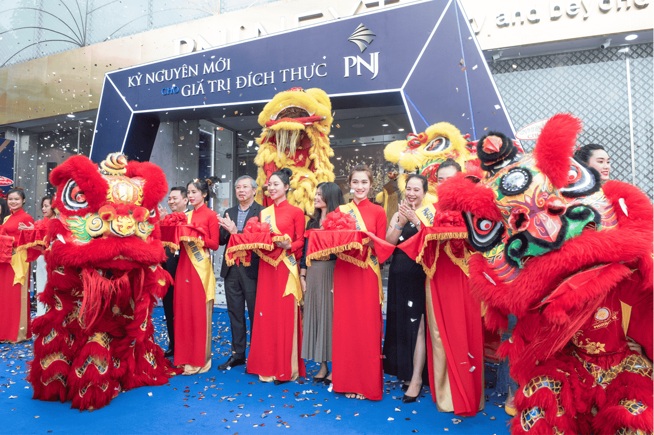 Áo dài đồng phục PNJ Áo dài đồng phục PNJ