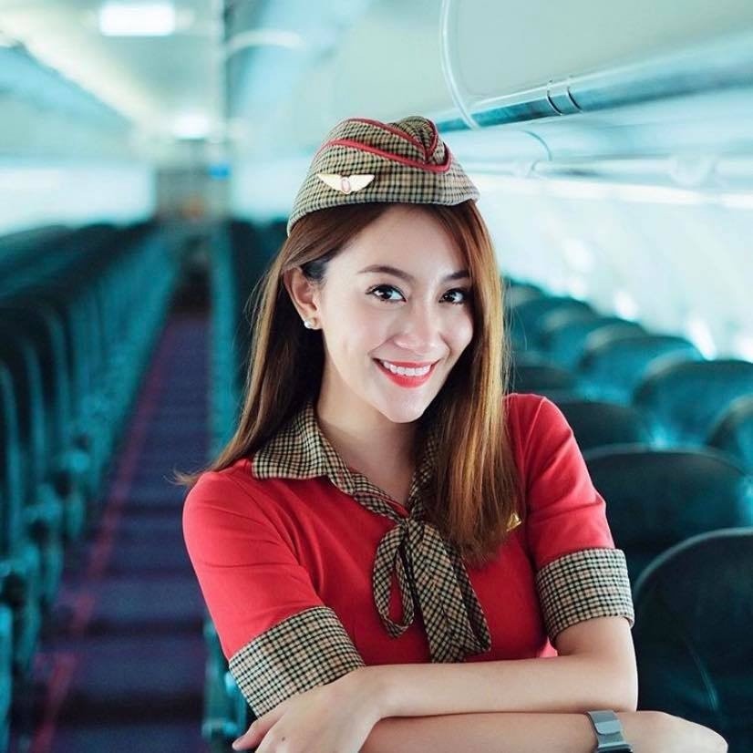 Vải Kate USA đồng phục Vietjet Vải Kate USA đồng phục Vietjet